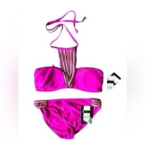 Marilyn Monroe NWT Bikini Set, Color Pink, Size Large